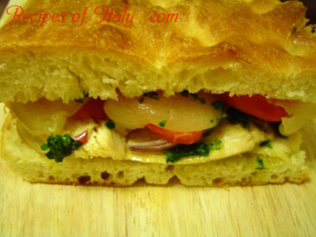 Chicken Fontina Sandwich Photo