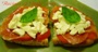 Bruschetta with Prosciutto, Mozzarella and Tomato Photo